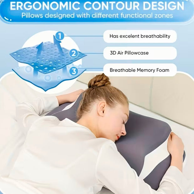 Almohada Cervical Viscoelástica: Adiós a la Tensión Nocturna