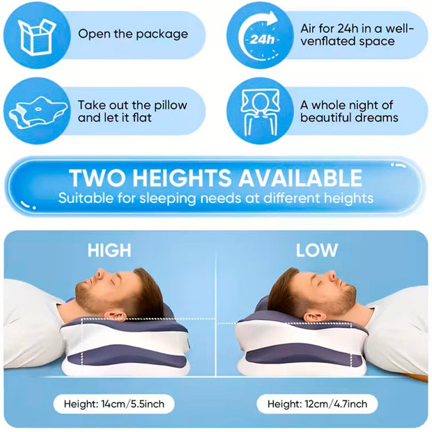 Almohada Cervical Viscoelástica: Adiós a la Tensión Nocturna